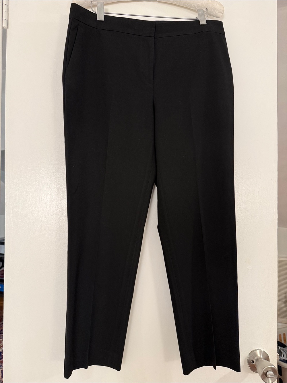 Ann Taylor Petite Black Women's Dress Pants - Classic Straight Leg